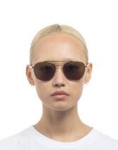 LE SPECS Accessories Glasses Metaphor Gold Olive Mono LSU2429724
