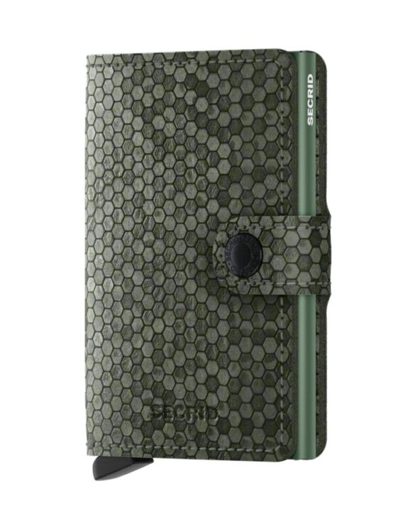 Secrid Accessories Wallets & cardholders Miniwallets Miniwallet Hexagon Green MHe-Green