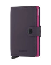 Secrid Aksessuaarid Rahakotid ja kaarditaskud Miniwallets MM-Dark Purple-Fuchsia Miniwallet Matte Dark Purple-Fuchsia Rahakott