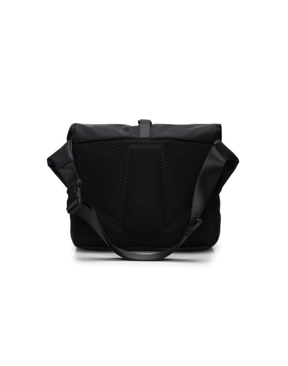 Rains 14570-01 Black Rolltop Commuter Bag Black Accessories Bags Shoulder bags