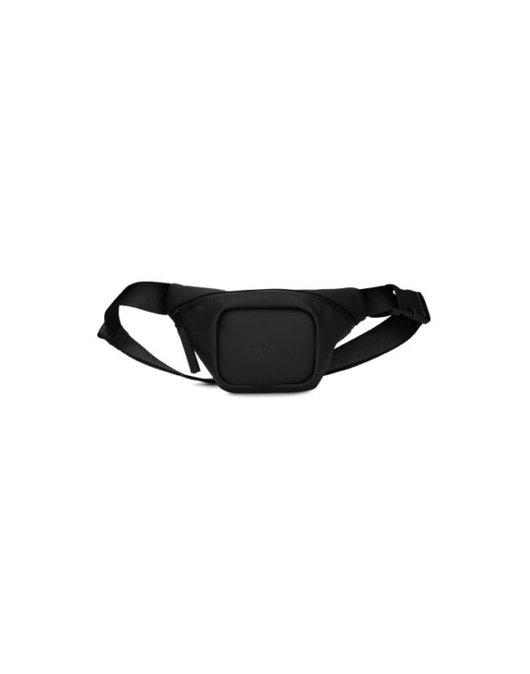 Rains 14820-01 Black Bum Bag Micro Black Accessories Bags Waist bags