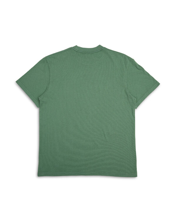Deus Ex Machina Mehed T-särgid Single Fin Tee Hillside Green T-Särk DMF241772-HLG