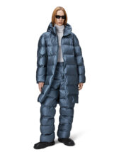 Rains 15130-36 Bay Alta Longer Puffer Jacket Bay Men Women  Outerwear Outerwear Winter jackets and coats Winter coats and jackets