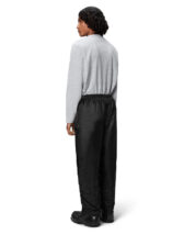 Rains 15980-01 Black Kauto Insulated Pants Regular Black Men Women  Pants Pants Long pants