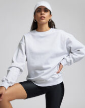 Colorful Standard Men Sweaters & hoodies Organic Oversized Crew Snow Melange CS1012-Snow Melange