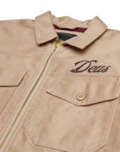 Deus Ex Machina Men Jackets Ride Out Work Jacket Khaki DMF246558-KHK