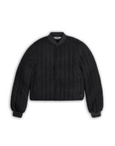 Rains 21760-01 Black Banja Liner Bomber W Jacket Black Women   Outerwear  Spring and autumn jackets