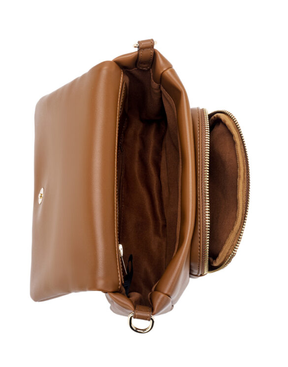 Hvisk Aksessuaarid Kotid Cayman Pocket Puffer Soft Structure Brown Caramel Kott Üleõlakotid 2501-079-010000