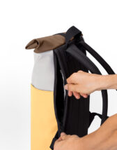 Ucon Acrobatics 105311-LI74925 Hajo Mini Backpack Lotus Infinity Glacier Grey-Lemon Accessories Bags Backpacks