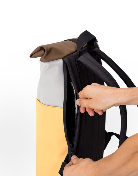 Ucon Acrobatics 105311-LI74925 Hajo Mini Backpack Lotus Infinity Glacier Grey-Lemon Accessories Bags Backpacks