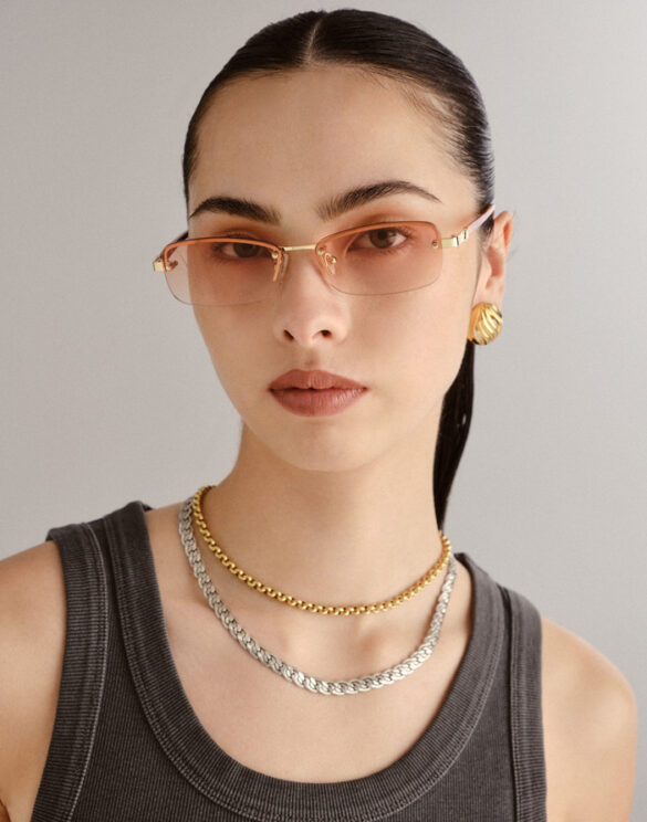 Le Specs Accessories Glasses Enigmatic Gold Vintage Tort Sunglasses LSU2552163