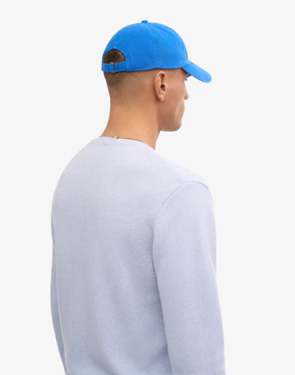 brand1} Accessories  Organic Cotton Cap Pacific Blue  CS6010-Pacific Blue