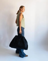 Hvisk Aksessuaarid Kotid Sage Big Matte Twill Black Kott Õlakotid 1000-029-020000