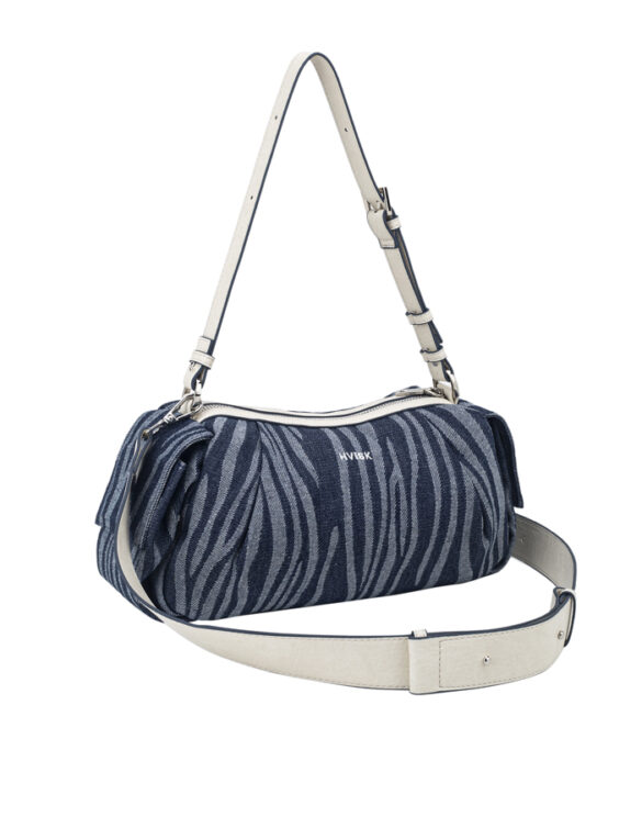 Hvisk Accessories Bags Shoulder bags Elbie Denim Navy Zebra 2502-096-102000