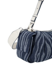 Hvisk Aksessuaarid Kotid Elbie Denim Navy Zebra Kott Õlakotid 2502-096-102000