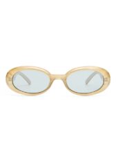 Le Specs Accessories Glasses Work It Champagne Pearl Sunglasses LSP2552179