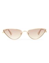 Le Specs Accessories Glasses The Soiree Bright Gold Tan Grad Sunglasses LSU2552157