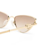 Le Specs Accessories Glasses The Soiree Bright Gold Tan Grad Sunglasses LSU2552157