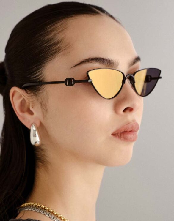Le Specs Aksessuaarid Prillid The Soiree Satin Black Päikeseprillid LSU2552158