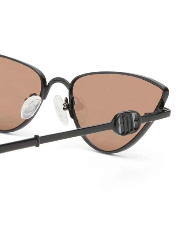 Le Specs Accessories Glasses The Soiree Satin Black Sunglasses LSU2552158