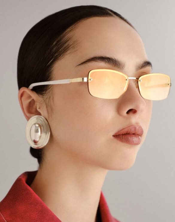 Le Specs Aksessuaarid Prillid Enigmatic Gold Ivory Päikeseprillid LSU2552164