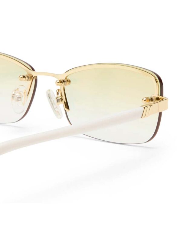 Le Specs Accessories Glasses Enigmatic Gold Ivory Sunglasses LSU2552164