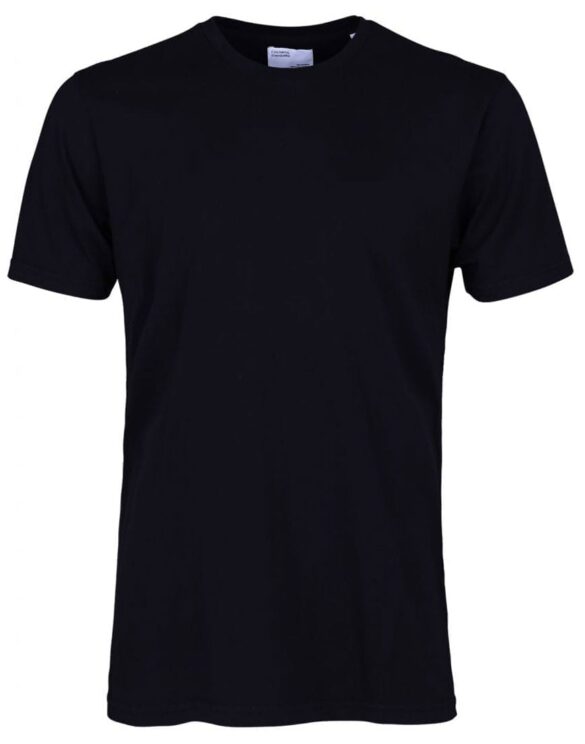 Classic Organic T-särk Deep Black Colorful Standard