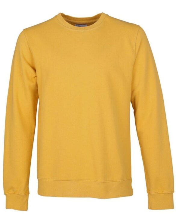Classic Organic Crew Burned Yellow