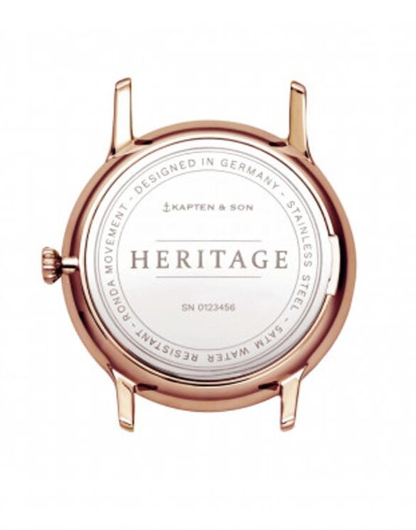 Heritage Black Mesh käekell