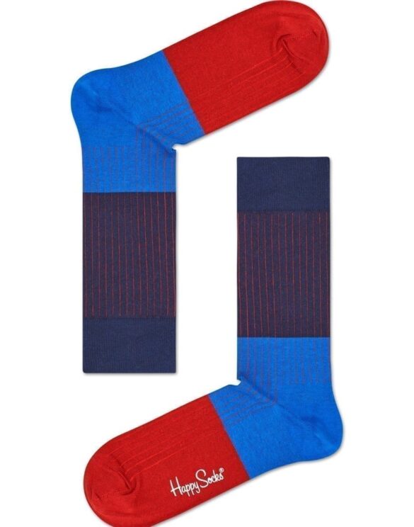 Happy Socks Block Rib Socks for men and women