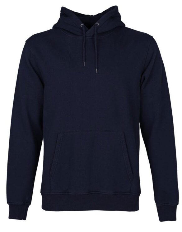 Classic Organic Hood Navy Blue