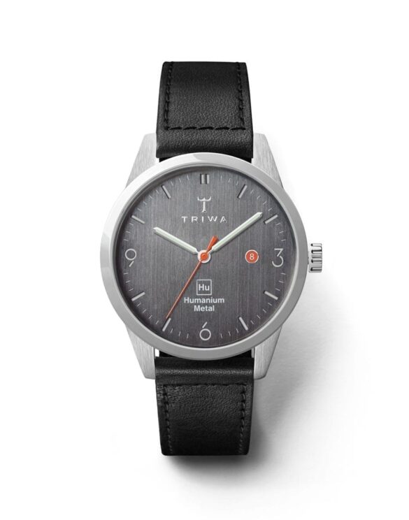 Triwa Humanium Hu39D Black Sewn Classic Watch for men and women