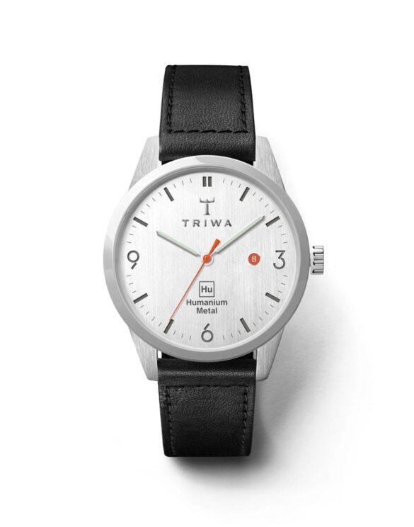 Triwa Humanium Hu39L Black Sewn Watch