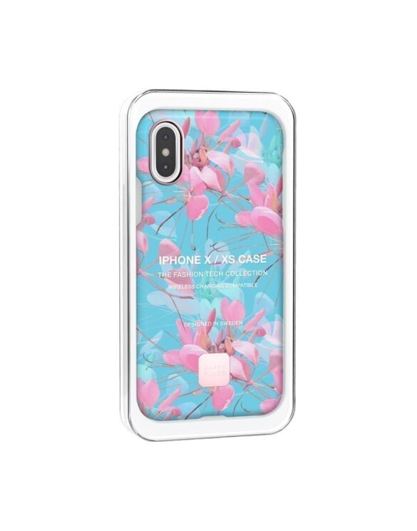 iPhone X/XS telefoniümbris (botaanika eksootika)