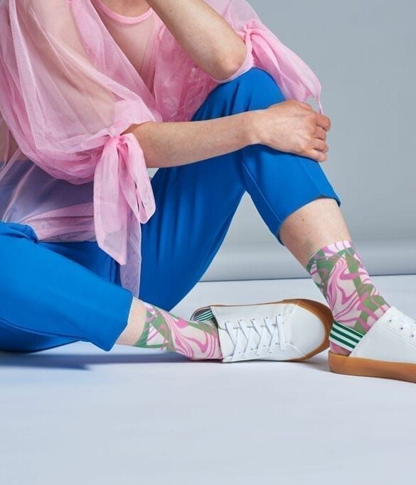 Mia Print Ankle sokid