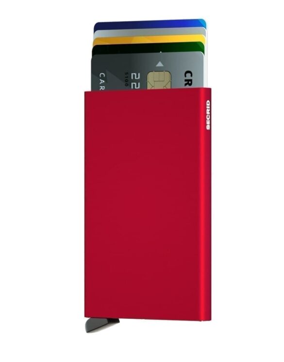 Cardprotector Red | Secrid compact wallets & card holders
