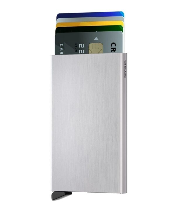 Cardprotector Brushed Silver | Secrid compact wallets & card holders