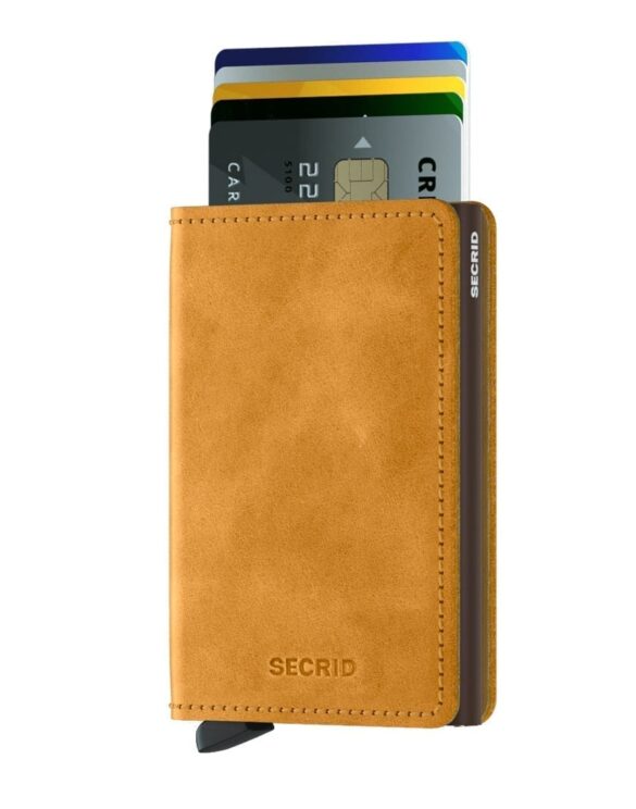 Slimwallet Vintage Ochre | Secrid wallets & card holders
