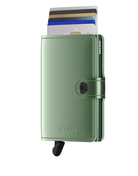 Miniwallet Metallic Green | Secrid wallets & card holders