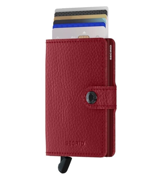 Miniwallet Vegetable Tanned Rosso-Bordeaux | Secrid wallets & card holders