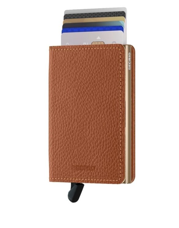 Slimwallet Vegetable Tanned Caramello-Sand | Secrid wallets & card holders