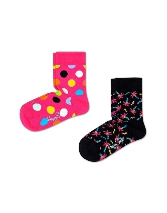 Happy Socks 2-pakk Big Dot laste sokid
