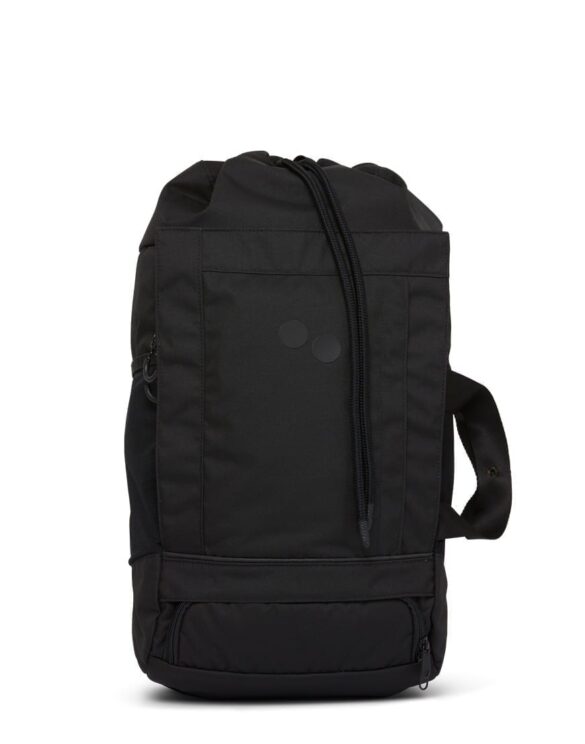 Pinqponq Blok Medium Backpack Rooted Black on universaalne meeste ja naiste seljakott.