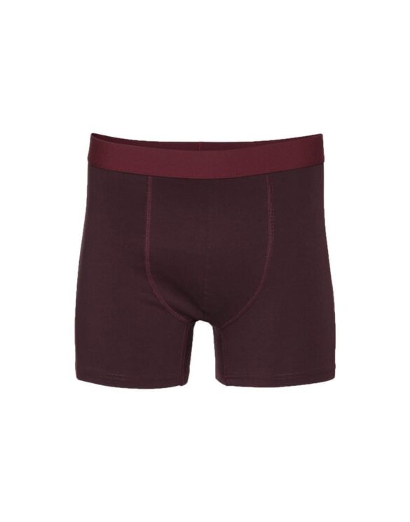 Classic Organic bokserid Oxblood Red