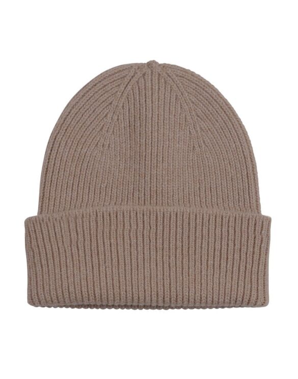 Colorful Standard Meriinovillane Müts Warm Taupe