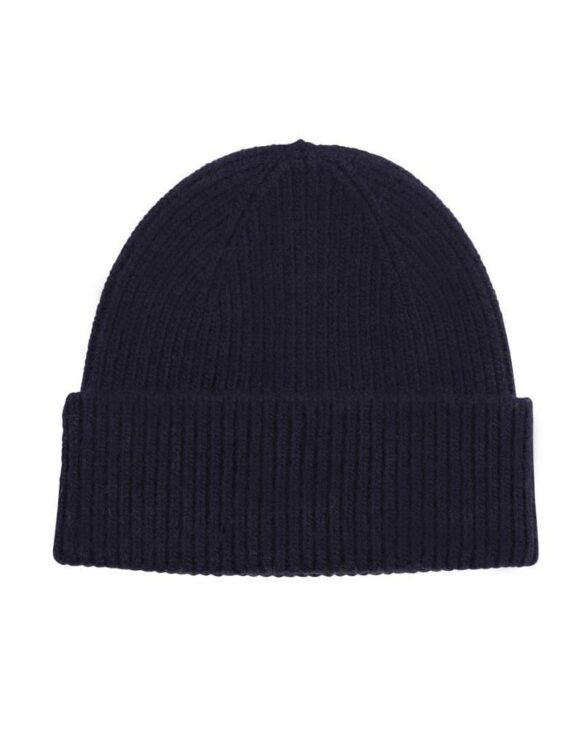 Colorful Standard Meriinovillane Beanie Navy Blue