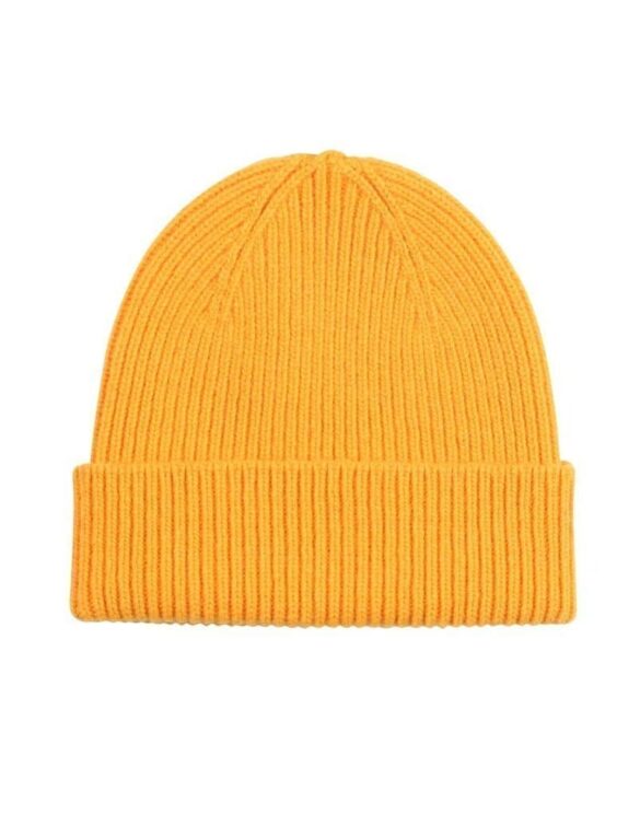 Colorful Standard Merino Wool Beanie Burned Yellow
