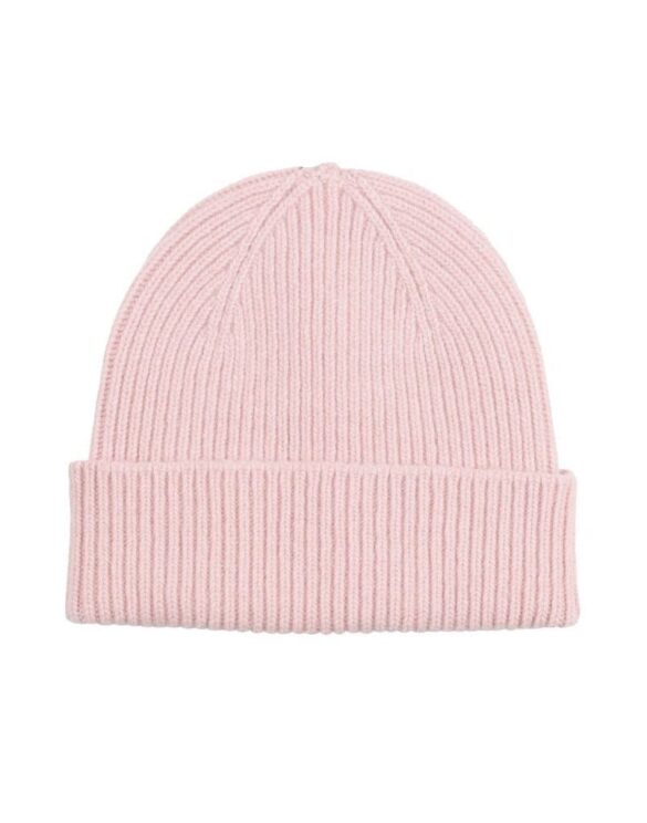 Colorful Standard Merino Wool Beanie Faded Pink
