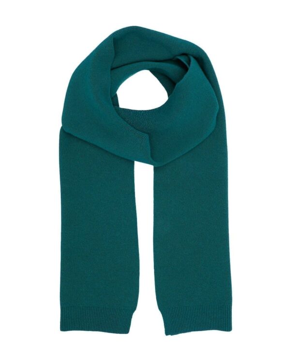 Colorful Standard Merino Wool Scarf Ocean Green