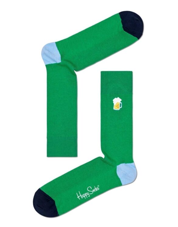 SokidRibbed Embroidery Beer Sock
